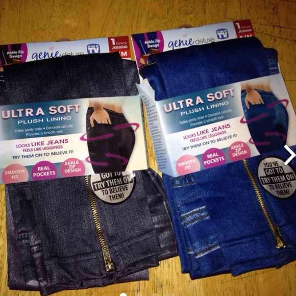 Genie leggings jeggings NWRT denim look Never worn