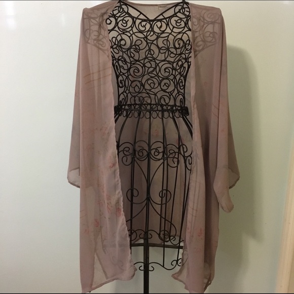 SALE🌺Sheer purple kimono