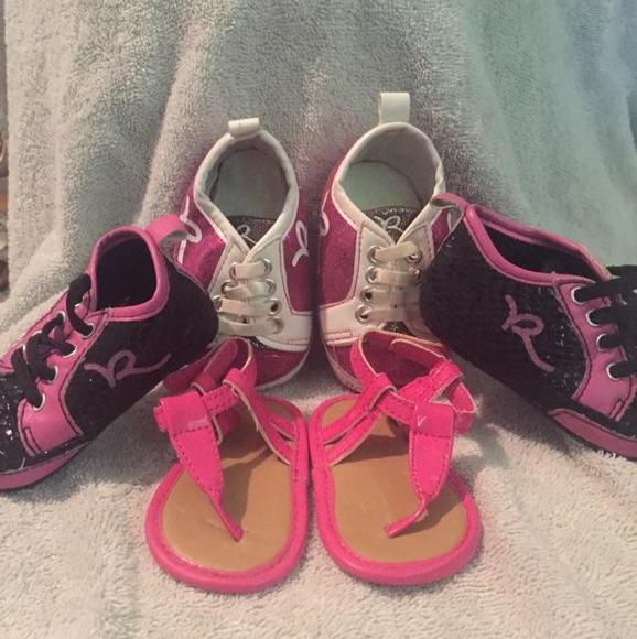 3 pair shoes