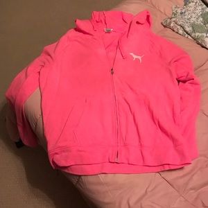 Pink Victoria's Secret jacket
