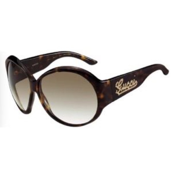 Gucci Turtoise/Havana Oversized Sunglasses