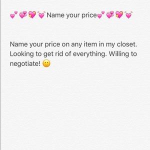 💕💞💖💓Name your price💕💞💖💓
