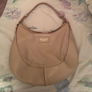 Grey Kate Spade Hobo