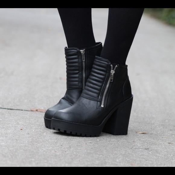 ISO H&M Platform Booties