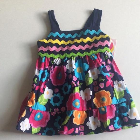 Floral print sun dress - Picture 1 of 3
