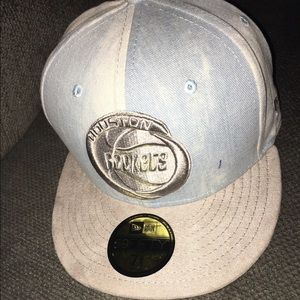 Houston rockets new era hat 7 3/8 bleached design