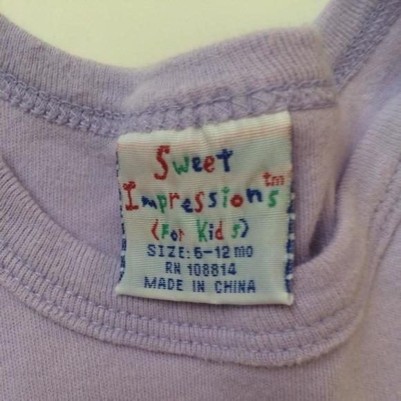 Sweet Impressions bodysuit - Picture 2 of 3