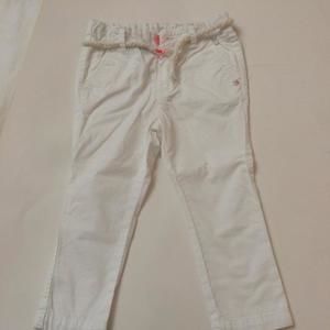 Zara white cotton oant