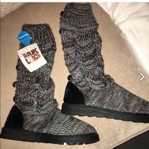 Final markdown-Muk Luks Sweater Boots