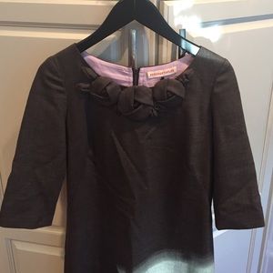 Rebecca Taylor brown wool dress