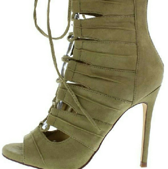 BOGO New Olive green booties