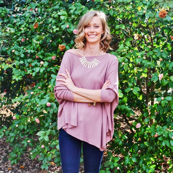 Rose Henley Tunic - Picture 3 of 4