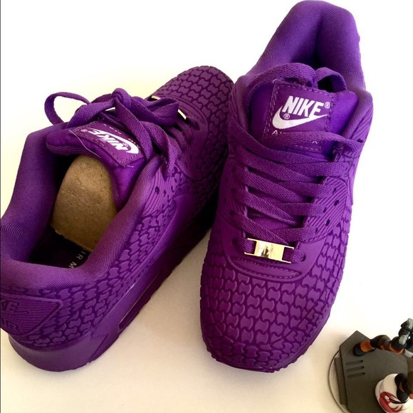 Women's Purple Nike air max 90 - Picture 4 of 4