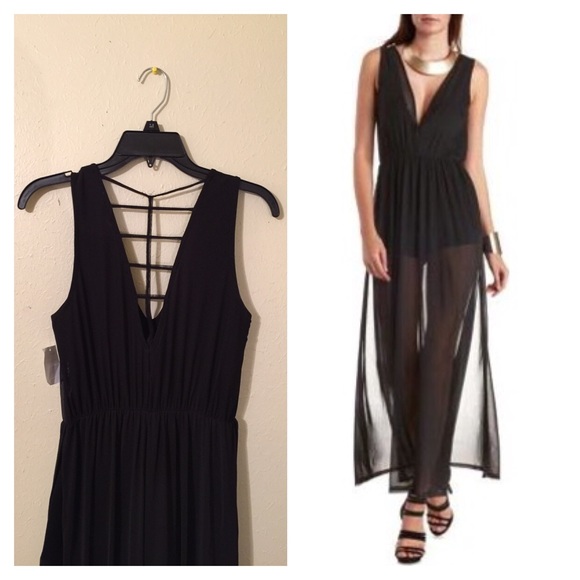 Black dress/romper - Picture 4 of 4