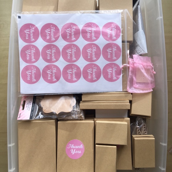 Empty Jewlery Boxes, Stickers, Hang Tags ect.. - Picture 1 of 4