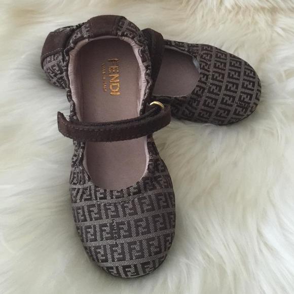 FENDI toddler flats - Picture 2 of 3