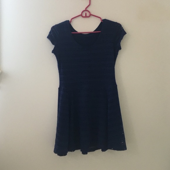 Navy dress no signs of wear worn twice