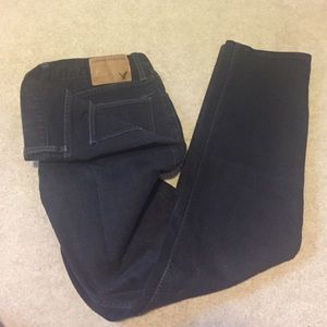 Men's black jeans
