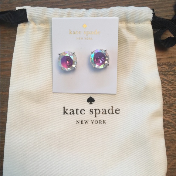 NWT Kate Spade Large Gumdrop Stud Earrings - Picture 3 of 3