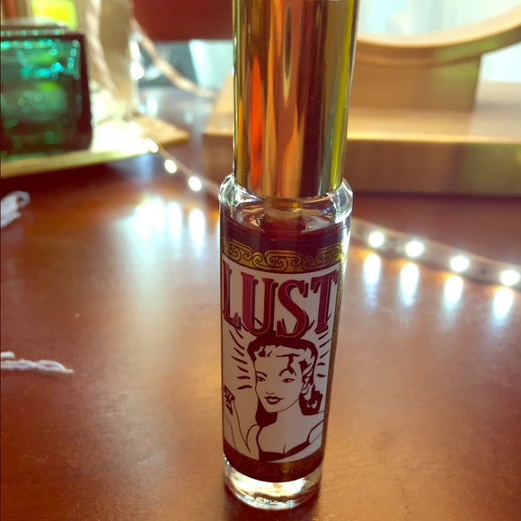 .3 oz bottle of Lush's famous Lust perfume