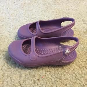 Crocs, purple size 4