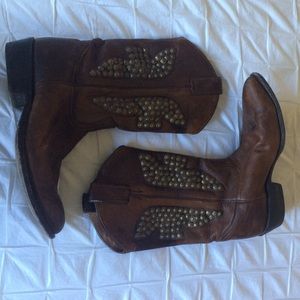 Frye Women's Billy Hammered-Stud Boot