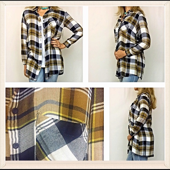Perfect Plaid Lightweight Button Down Shirt Sold - Picture 3 of 3
