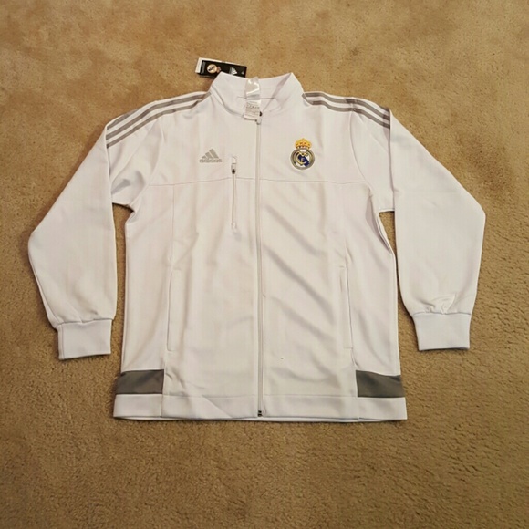 Real madrid home soccer jacket large