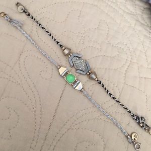 Two Madewell bracelets
