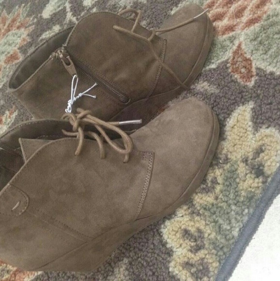 Wedge Booties