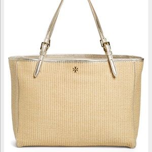 Tory Burch York Straw Tote