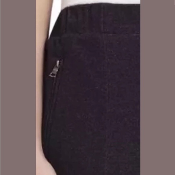 NWT BCBG MAXAZRIA WARM Slacks Zip Detail Leggings - Picture 3 of 4