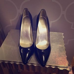 Ivanka Trump Patent Leather Black Heels