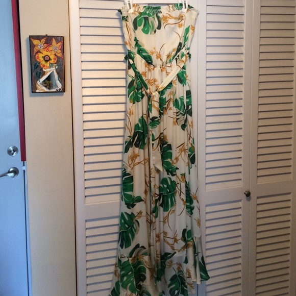 Floral maxi dress
