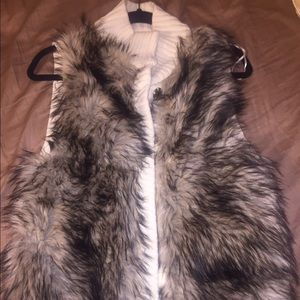 Michael Kors medium fur vest!