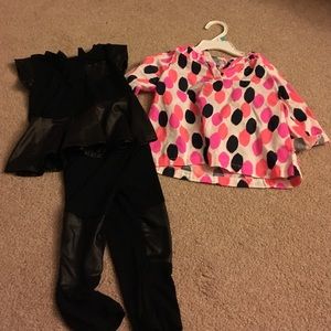 One set and cute shirt