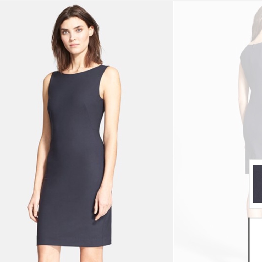 Closet clearance Theory Navy "Betty" dress