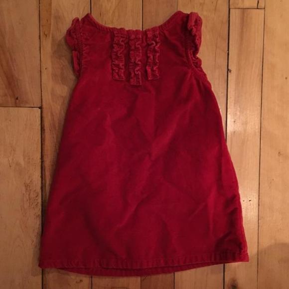 Red Velvet Old Navy Dress