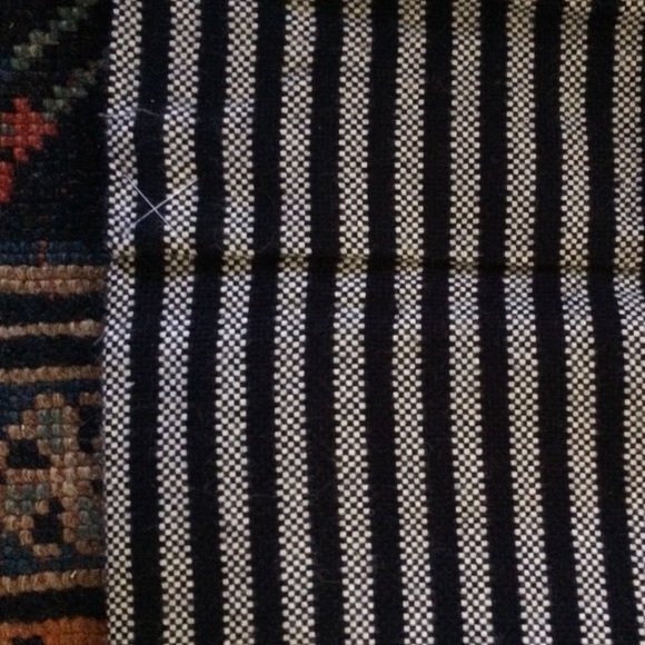 J. Crew Navy Stripe Wool pencil skirt, size4 - Picture 3 of 4