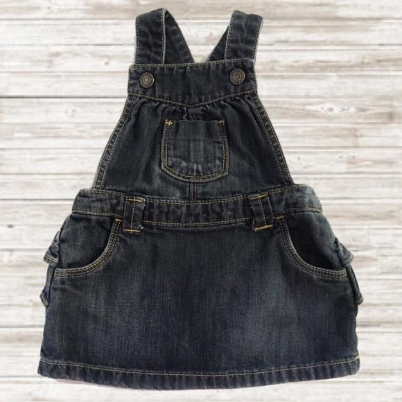 Old Navy Denim Overall Skirt.