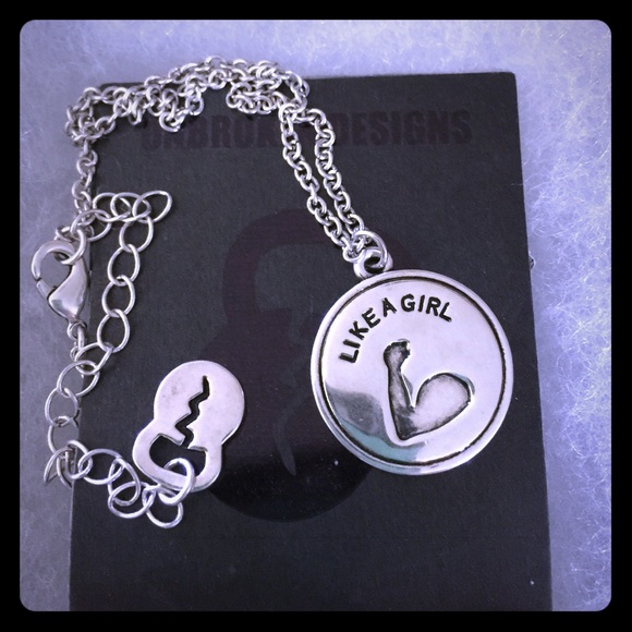 "Like a girl" necklace