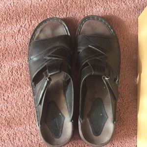 Women's Black Clark sandals