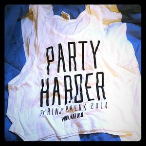 🌺PINK spring break muscle tank🌺