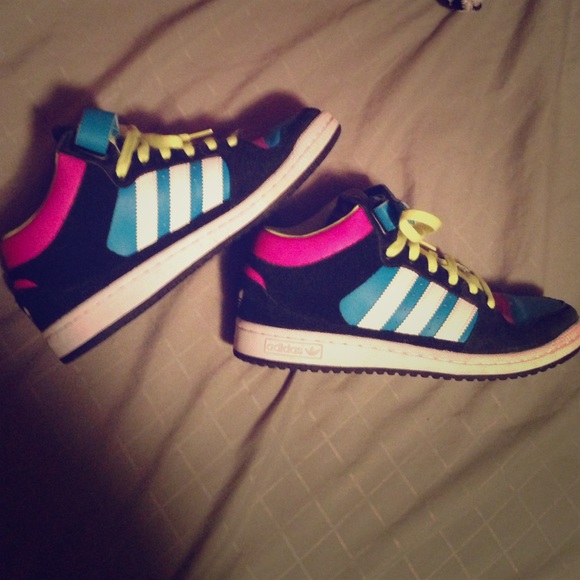 Adidas Neon High Tops!