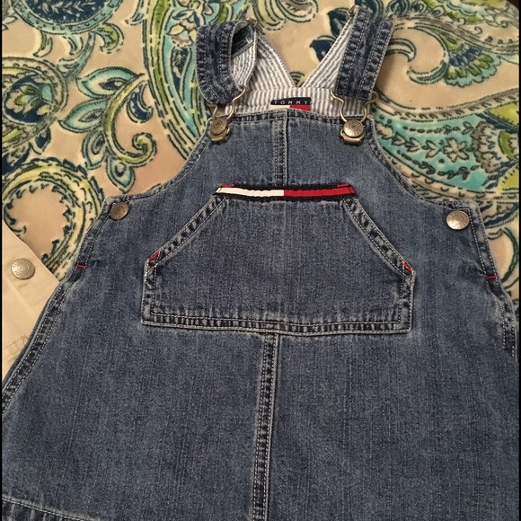 Tommy Hilfiger denim coveralls size 12-18 months