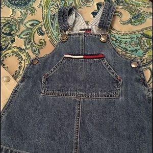 Tommy Hilfiger denim coveralls size 12-18 months