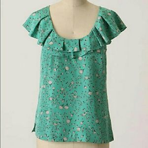 Anthropologie (Fei) "Tandem Jump" Parachute Blouse