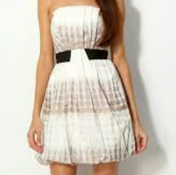 Max and Cleo Strapless Dress