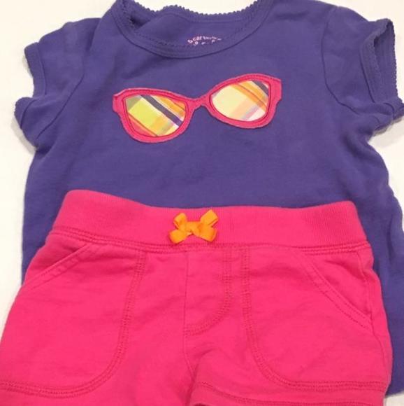 Carters short and tshirt