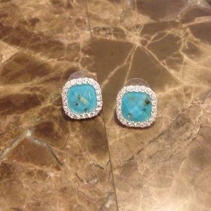 Express Turquoise Costume Earrings